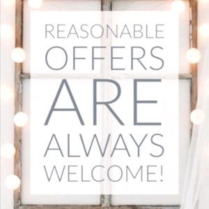 🌸✨Reasonable Offers Always Welcome!✨🌸
